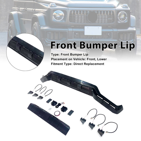 Frontstoßstangen-Diffusorlippe passend für Mercedes-Benz G-Klasse W465 G63 2025-2026