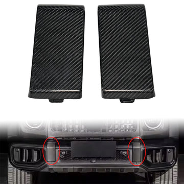 Carbon Fiber Front Bumper Guards Cover Trim Fit Mercedes Benz W465 2024-2026