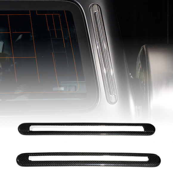 Garniture de sortie d'aération latérale arrière en fibre de carbone pour Mercedes W465 Mercedes Classe G W465 2025-2026