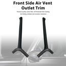 Embellecedor de salida de ventilación de aire frontal de fibra de carbono compatible con Mercedes Benz Clase G 2025-2026-1
