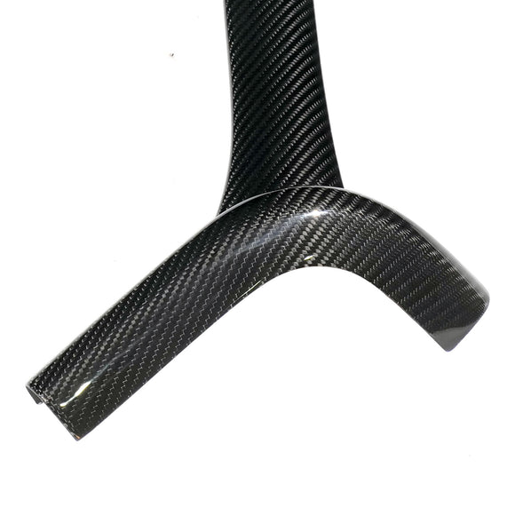 Embellecedor de salida de ventilación de aire frontal de fibra de carbono compatible con Mercedes Benz Clase G 2025-2026