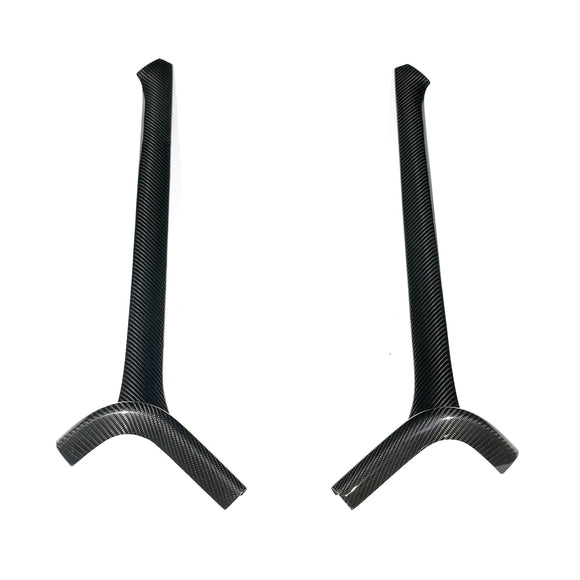Embellecedor de salida de ventilación de aire frontal de fibra de carbono compatible con Mercedes Benz Clase G 2025-2026