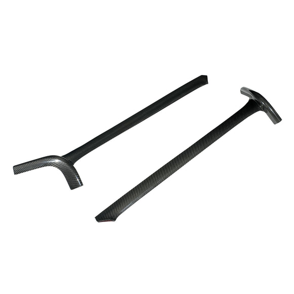 Embellecedor de salida de ventilación de aire frontal de fibra de carbono compatible con Mercedes Benz Clase G 2025-2026