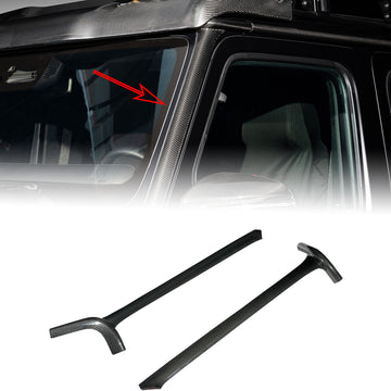 Carbon Fiber Front Side Air Vent Outlet Trim Fit Mercedes Benz G Class W465 2024-2026