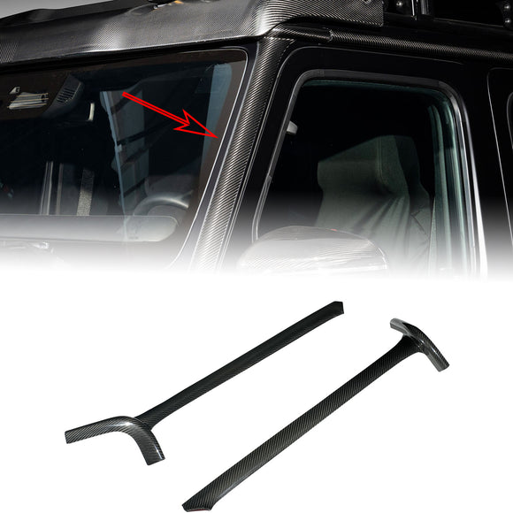 Carbon Fiber Front Side Air Vent Outlet Trim Fit Mercedes Benz G Class W465 2025-2026