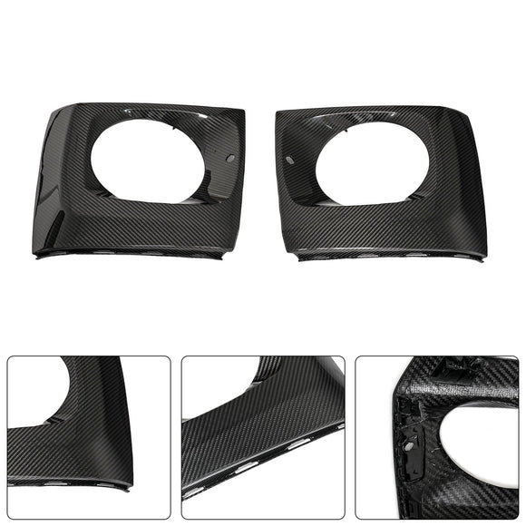 Carbon Fiber Body Kit Head Light Cover Fit Mercedes-Benz G Class W464 W465 2019-2026