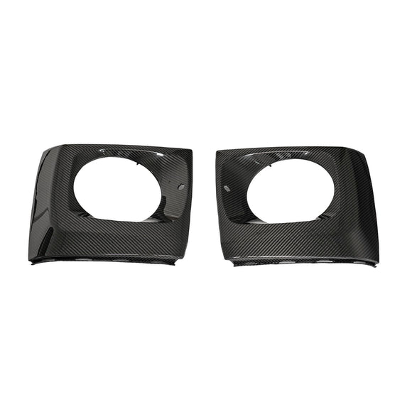 Carbon Fiber Body Kit Head Light Cover Fit Mercedes-Benz G Class W464 W465 2019-2026