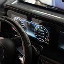 Hiilikuituinen kojelaudan näytön suojus sopii Mercedes-Benz G-luokkaan W464  W465 2019–2026-2