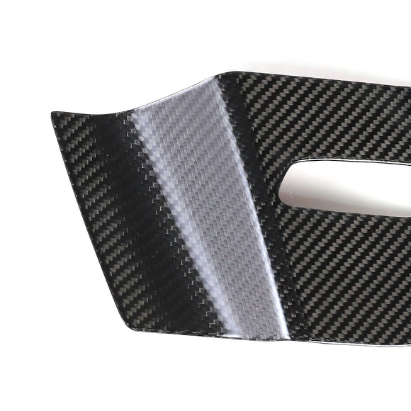 Marco del interruptor de ajuste del asiento del panel interior de la puerta de fibra de carbono seca compatible con Mercedes Benz Clase G W464  W465 2019-2026
