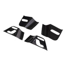 Marco del interruptor de ajuste del asiento del panel interior de la puerta de fibra de carbono seca compatible con Mercedes Benz Clase G W464  W465 2019-2026-9