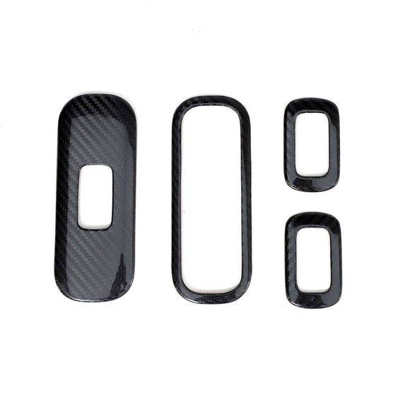 Rahmenverkleidung für Liftschalter aus Kohlefaserglas, passend für Mercedes-Benz G-Klasse W464  W465 2019–2026