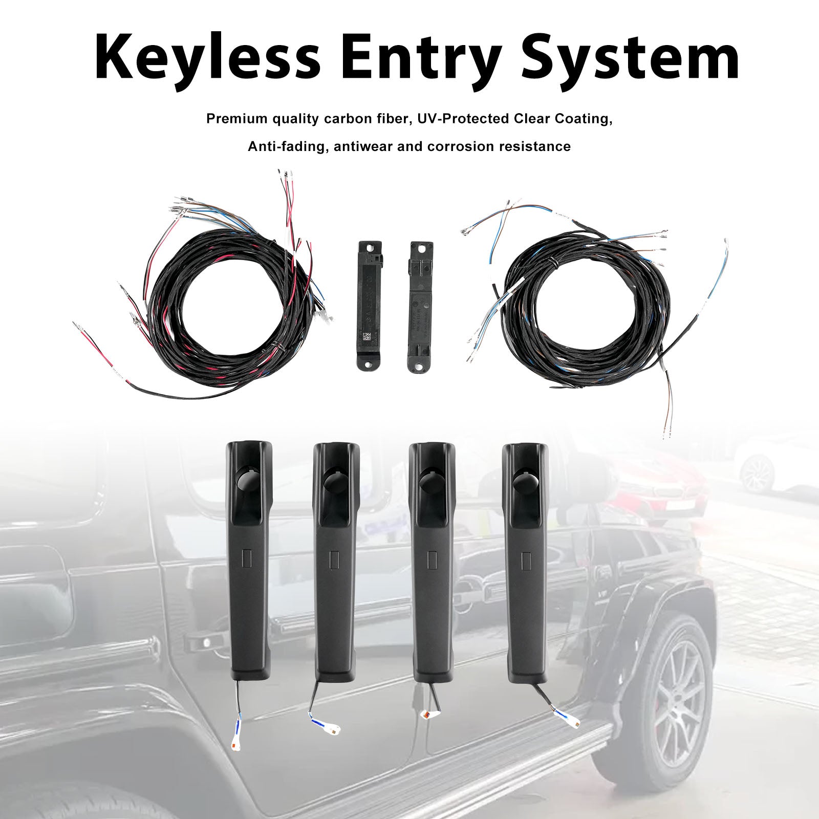 Keyless-Go Keyless Entry System Fit Mercedes Benz G Class 2024-2026 5 ...