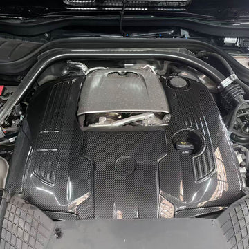 Mercedes Benz G Class W465 G63 2024-2026 Dry Carbon Fiber Engine protective Cover - 0