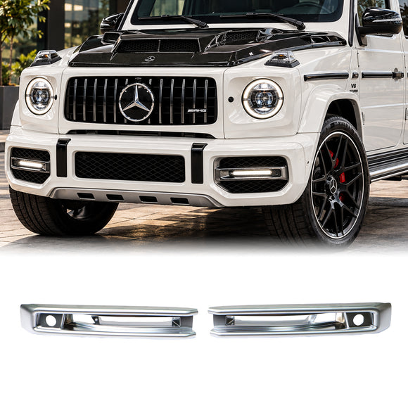 Rama świateł przeciwmgielnych przedniego zderzaka pasująca do Mercedesa Klasy G W464  W463G63 2019-23