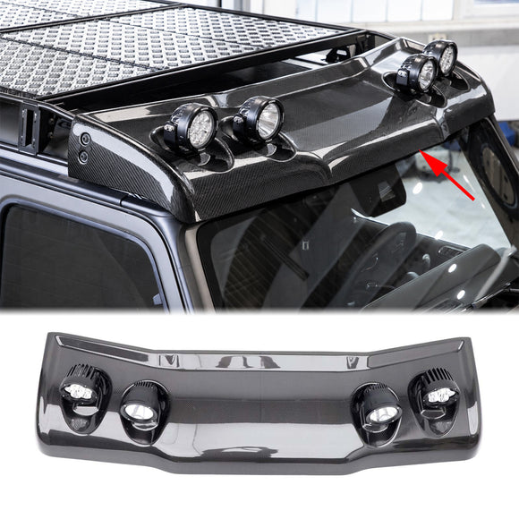 Aileron de toit avant style aventure pour Mercedes-Benz Classe G W464 2019-2023 W/Ded