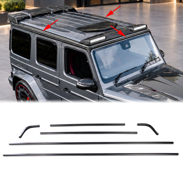2019-2023 Mercedes Benz G Class W464 W463A Dry Carbon Roof Strip Trim