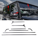 Carbonfaser-Dachzierleiste passend für Mercedes-Benz G-Klasse W464  W463A 2019-2023-1
