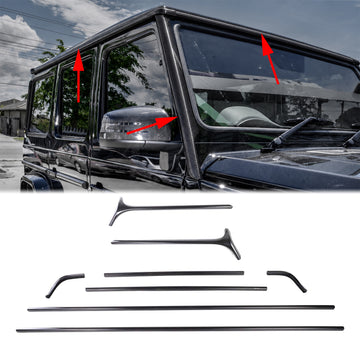Mercedes Benz G Class W464 W463A 2019-2023 Carbon Fiber Roof Strip Trim