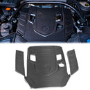 2019-2023 Mercedes Benz G-Class W463A W464 Dry Carbon Fiber Engine Cover Wind-Box Plate-1