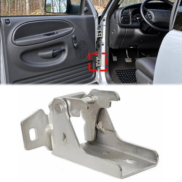 1996-2002  Dodge Ram 1500 2500 3500 Front Lower Door Hinge Driver or Passenger Side 55275464AC 55275464AB