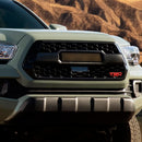 Emblema da grade TRD para Tacoma Tundra 4Runner Vermelho/Preto/Emblema da grade frontal cromada-2
