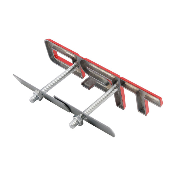 Emblema da grade TRD para Tacoma Tundra 4Runner Vermelho/Preto/Emblema da grade frontal cromada