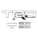 Emblema da grade TRD para Tacoma Tundra 4Runner Vermelho/Preto/Emblema da grade frontal cromada-16