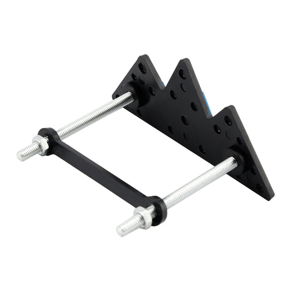 Tri-Color Grille Badge for Toyota Tacoma Tundra 4Runner Blue/ White Mountain Emblem