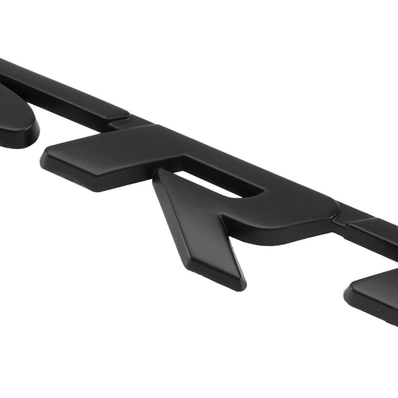 Emblema SRT da grade dianteira vermelha para carregador Challenger SRT Emblema decalque vermelho/cromado/preto