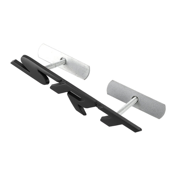 Emblema SRT da grade dianteira vermelha para carregador Challenger SRT Emblema decalque vermelho/cromado/preto