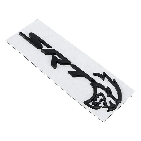 Emblema della decalcomania del portellone posteriore SRT Hellcat per il distintivo del coperchio del bagagliaio Dodge Durango Charger Challenger