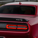 Emblema della decalcomania del portellone posteriore SRT Hellcat per il distintivo del coperchio del bagagliaio Dodge Durango Charger Challenger-34