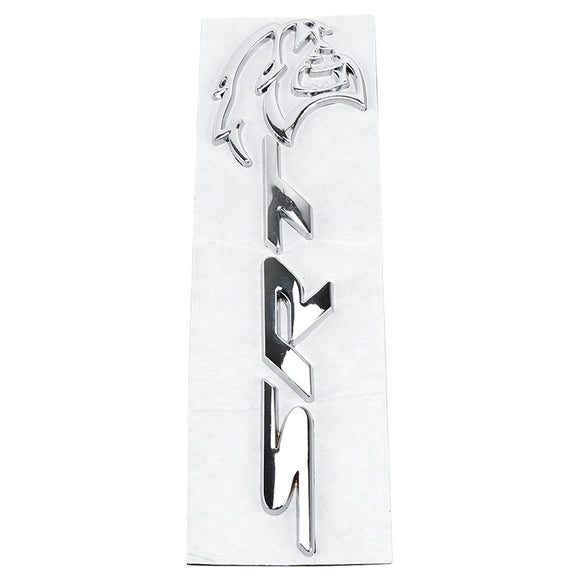 Emblema della decalcomania del portellone posteriore SRT Hellcat per il distintivo del coperchio del bagagliaio Dodge Durango Charger Challenger