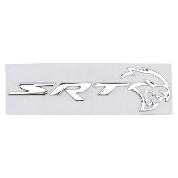 Emblema della decalcomania del portellone posteriore SRT Hellcat per il distintivo del coperchio del bagagliaio Dodge Durango Charger Challenger