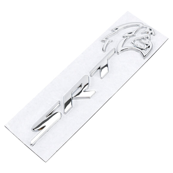 Emblema della decalcomania del portellone posteriore SRT Hellcat per il distintivo del coperchio del bagagliaio Dodge Durango Charger Challenger