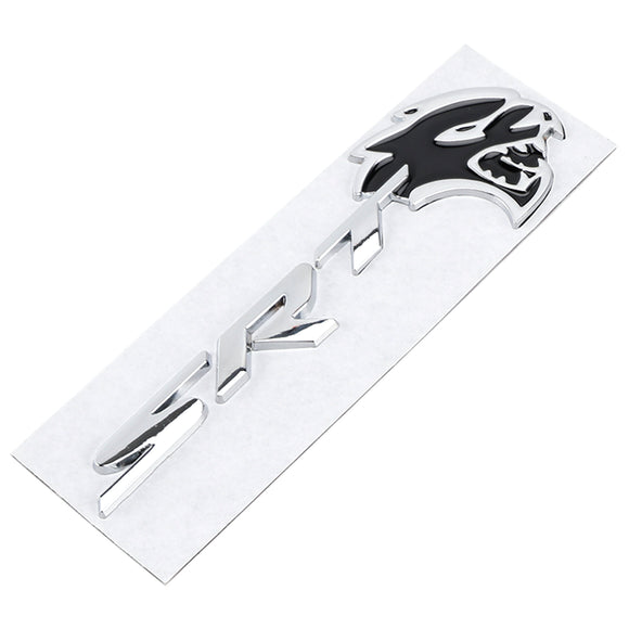 Emblema della decalcomania del portellone posteriore SRT Hellcat per il distintivo del coperchio del bagagliaio Dodge Durango Charger Challenger