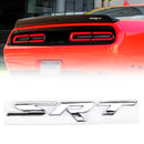 Emblema adesivo SRT portellone posteriore per badge coperchio bagagliaio Dodge Durango Charger Challenger-25