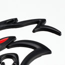2x Hellcat Fender Side Emblem Badge Decal for Dodge Durango Charger Challenger SRT Hellcat Black-8