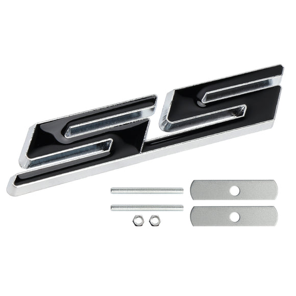 Voorgrille SS embleem voor Chevrolet Chevy Camaro Impala Malibu Holden stickerbadge