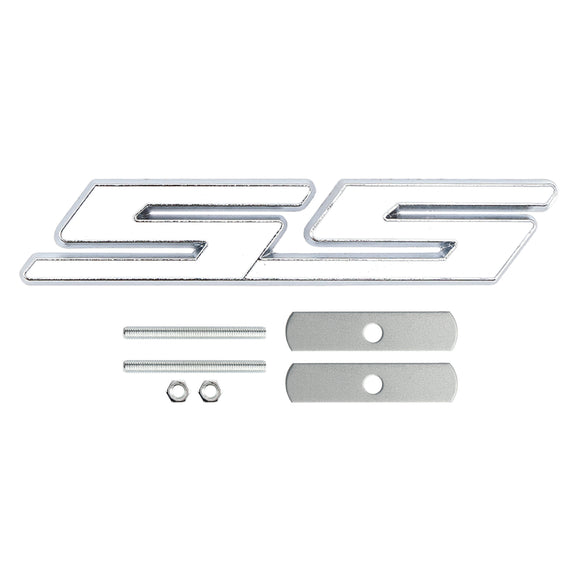 Voorgrille SS embleem voor Chevrolet Chevy Camaro Impala Malibu Holden stickerbadge