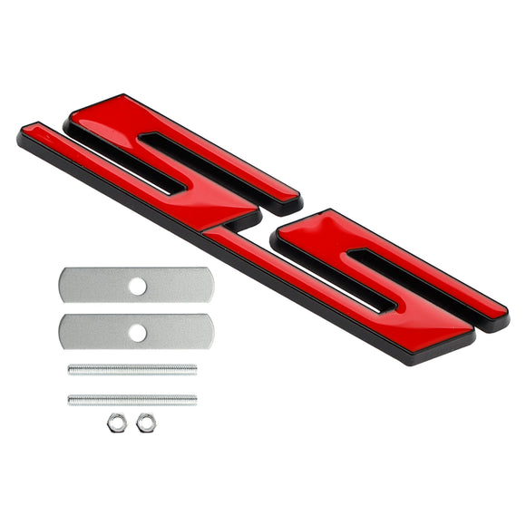 Voorgrille SS embleem voor Chevrolet Chevy Camaro Impala Malibu Holden stickerbadge