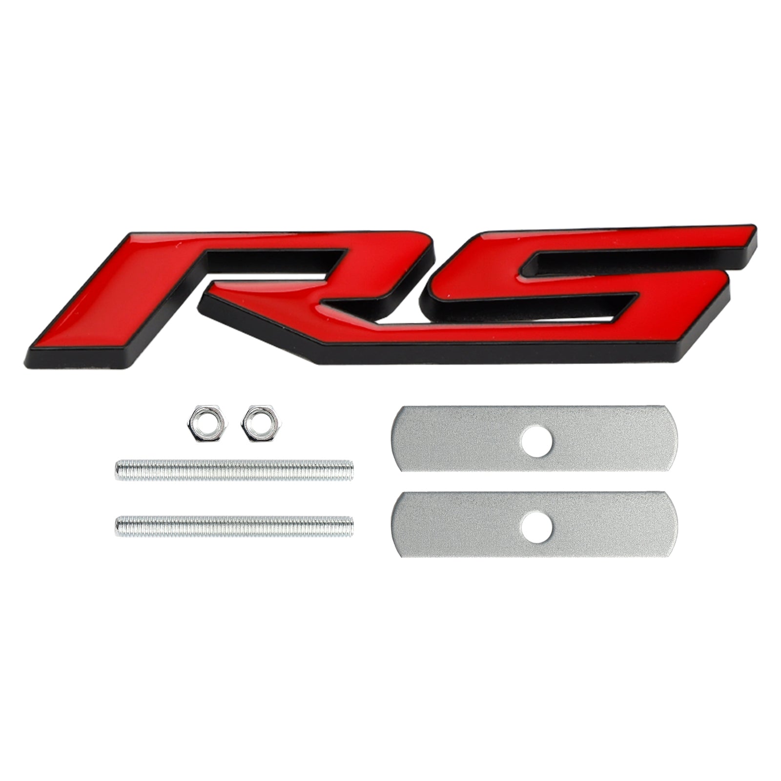 Front Grille RS Emblem Decal Badge for Chevrolet Chevy Camaro Impala Malibu Holden