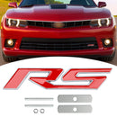 Emblema de decalque de grade frontal RS para Chevrolet Chevy Camaro Impala Malibu Holden-18