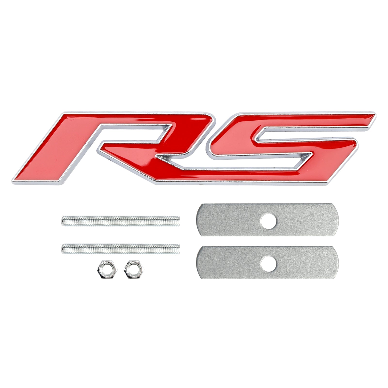 Front Grille RS Emblem Decal Badge for Chevrolet Chevy Camaro Impala Malibu Holden