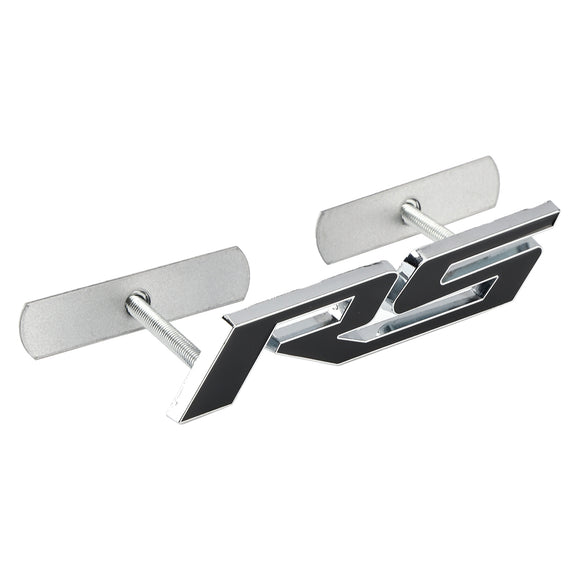 Emblema de decalque de grade frontal RS para Chevrolet Chevy Camaro Impala Malibu Holden
