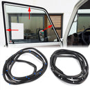 1999-2007 Toyota Land Cruiser 79 Series HZJ HDJ FZJ 2X Front Door Rubber Seal Set 6786160110 6786260110-1