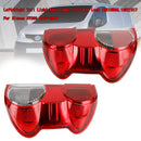 Left+Right Tail Light Rear Lamp Clear Red Lens For Nissan NV200 2013-2018-4