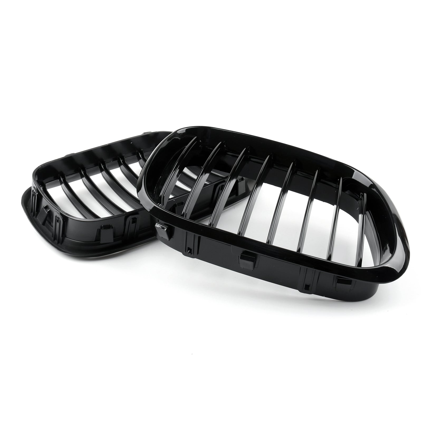 Calandre avant en maille noire brillante pour BMW X5 E53 3.0i/4.4i/3.0d 1998-2003