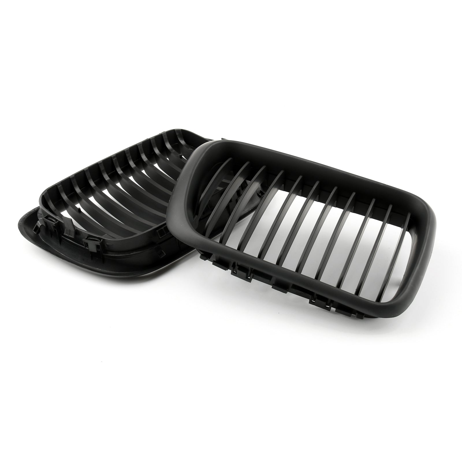 BMW 1997-1999 3 Series E36 M3 Front Bupmer Kidney Grill Matt Black Grille