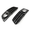 2009-2012 Audi A4 B8 nid d'abeille antibrouillard gril pare-chocs avant couvercle inférieur calandre noire 8KD 807 682 8KD 807 681-33